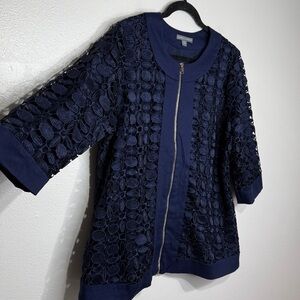 Jessica London NWOT Dressy crochet Jacket 18W